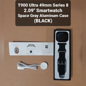 T900 Ultra 49mm Series 8 2.09" Smartwatch "BLACK"
